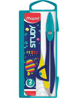 COMPAS STUDY A CRAYON PIXEL PARTY MAPED