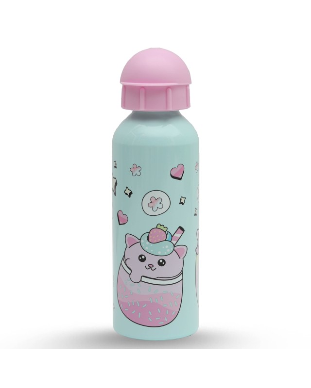 BOUTEILLE D'EAU 500ML METAL - MUST TEAM - SQUISHCUTIES