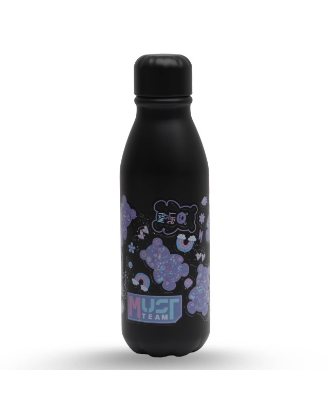 BOUTEILLE D'EAU 550ML METAL - MUST TEAM - GUMMY BEAR