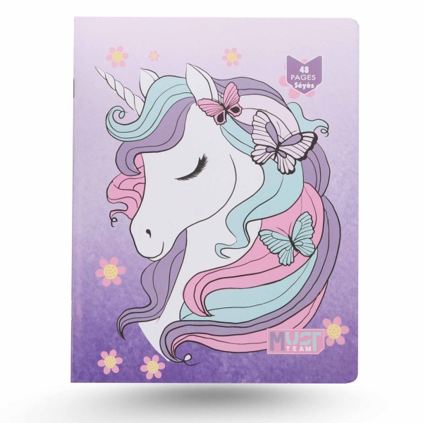 CAHIER SUPER N°12 MUST TEAM - UNICORN