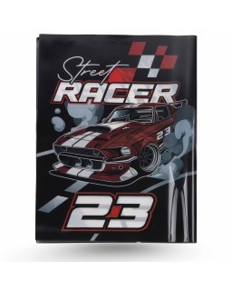 PROTÈGE LIVRE SCOLAIRE IMPRIMÉ - RACER