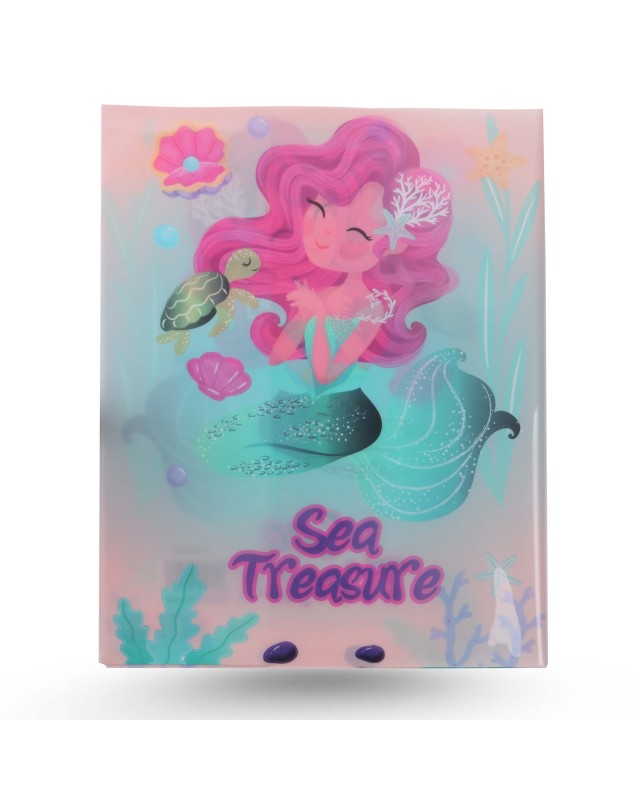 PROTÈGE LIVRE SCOLAIRE IMPRIMÉ - SEA TREASURE