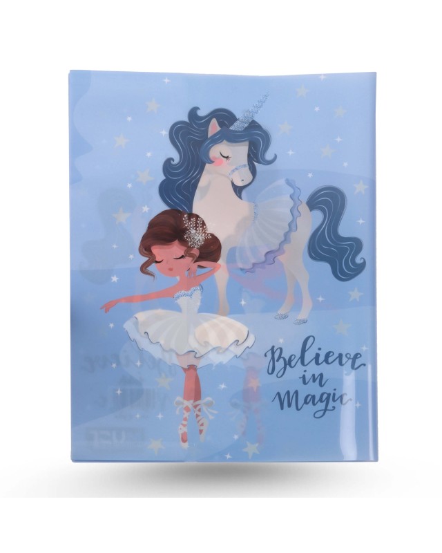 PROTÈGE LIVRE SCOLAIRE IMPRIMÉ - BELEIVE IN MAGIC