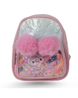SAC A DOS ENFANT + POMPONS