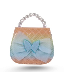 SAC A MAIN ENFANT PAPILLON TULE
