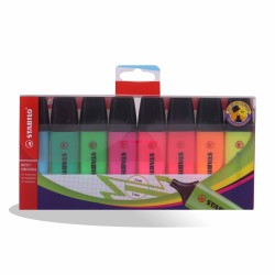 POCH DE 8 FLUO BOSS STABILO