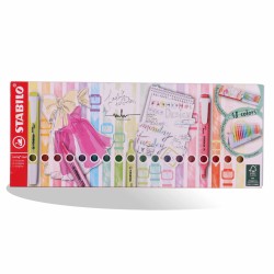 POCH 18 FLUO SWING COOL PASTEL STABILO