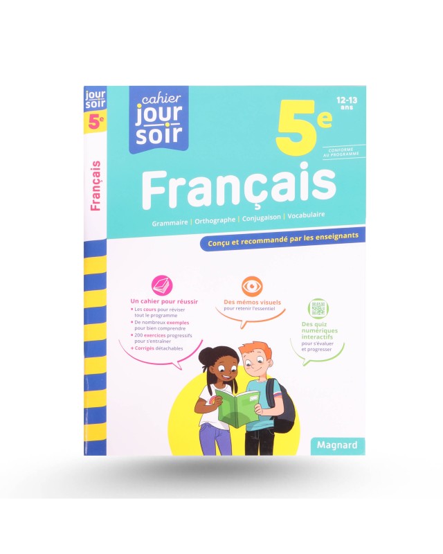 CAHIER JOUR SOIR FRANCAIS 5EME