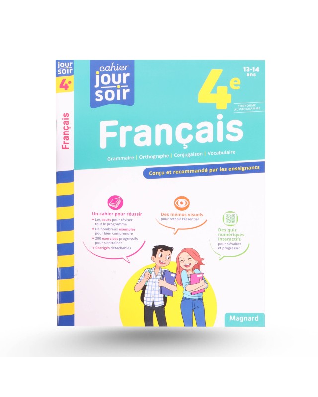 CAHIER JOUR SOIR FRANCAIS 4EME