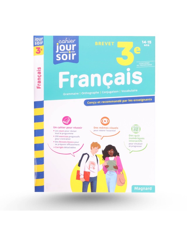 CAHIER JOUR SOIR FRANCAIS 3EME