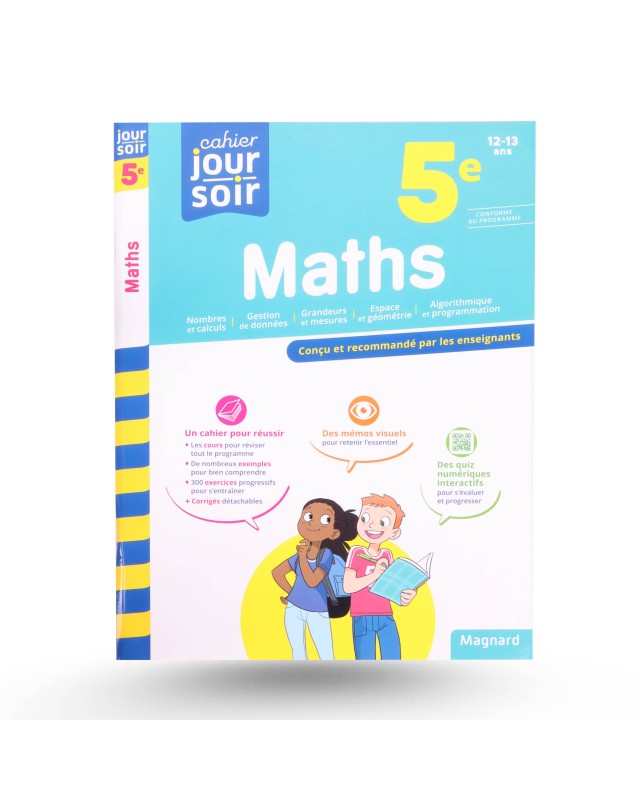 cahier jour soir - maths - 5ème
