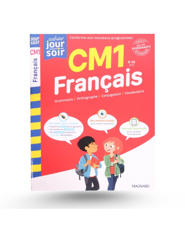 CAHIER JOUR SOIR FRANCAIS CM1