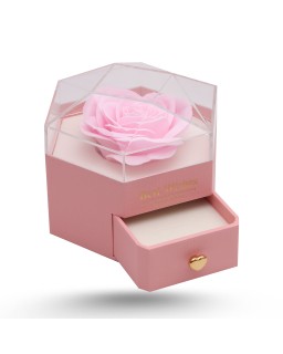 COFFRET FLEUR + PORTE BIJOUX FORME