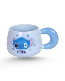 Tasse Céramique Stitch Motif 3D