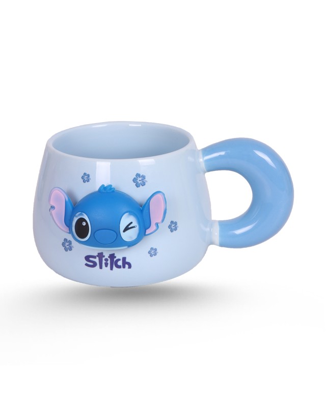 Tasse Céramique Stitch Motif 3D