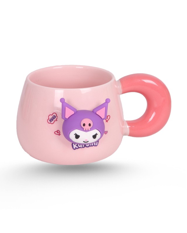Tasse Céramique Kuromi Motif 3D