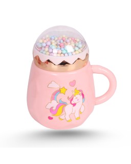 Tasse Céramique Unicorn + Grains