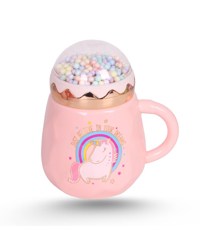 Tasse Céramique Unicorn + Grains