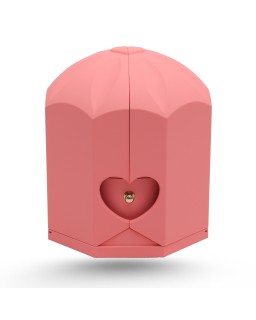 Porte Bague Motif Love + Fleur