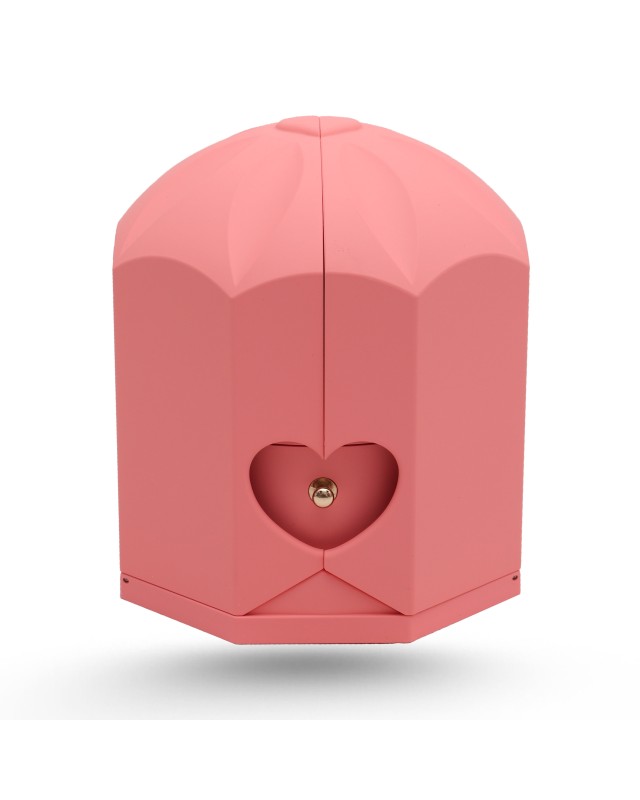 Porte Bague Motif Love + Fleur