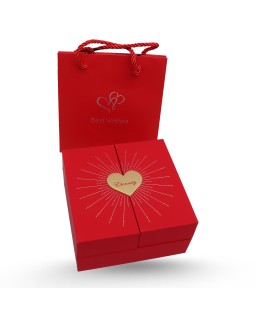 Coffret Porte-Bijoux Carré Love