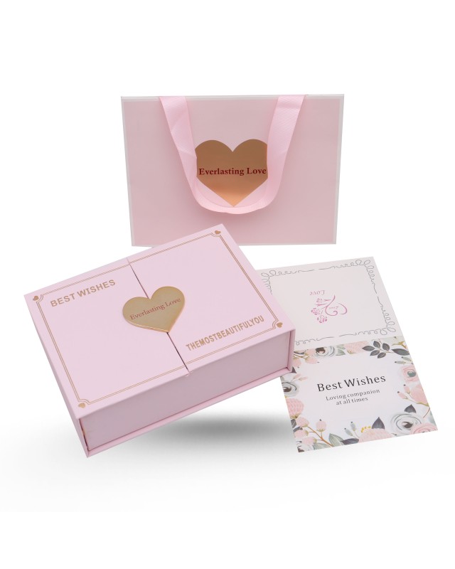 Coffret 8 Fleurs + Porte-Bijoux