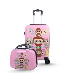 VALISE DISNEY 35L 2 PIECES - LABUBU