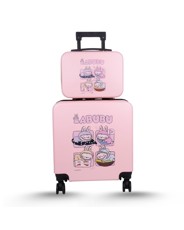 VALISE DISNEY CARRE 35 LITRES - 2 PIÈCES - KUROMI