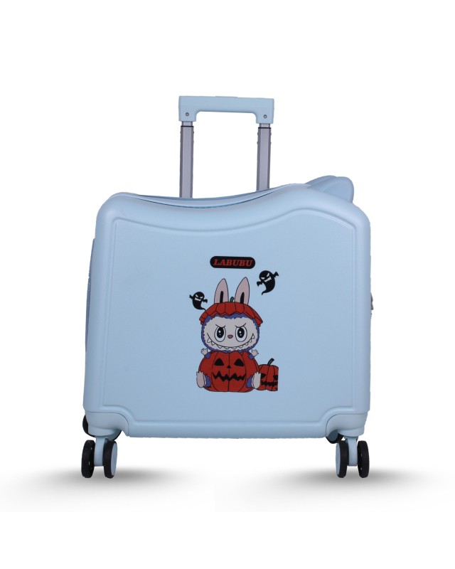 VALISE DISNEY CARRE 35 LITRES - LABUBU BLEU