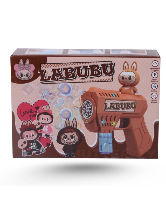 Pistolet Bubble Labubu Avec Tete