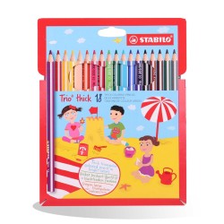 CRAYON COUL 18/18 JUMBO TRIO STABILO