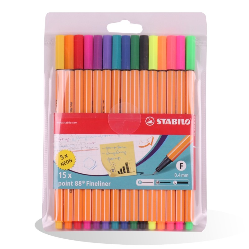 POCH 30 FEUTRE FINE POINTE 88 STABILO