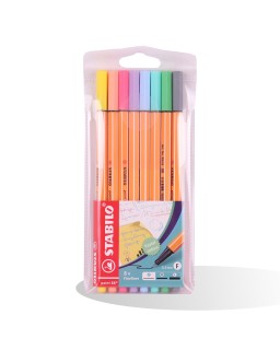 POCH 8 STYLO 88 PASTEL STABILO