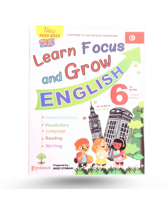 Learn Focus And Grow - English - 6 Th