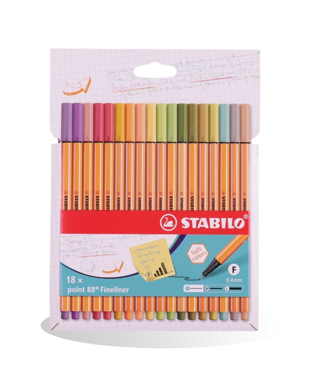 POCH 18 FEUTRE FINE 88 STABILO