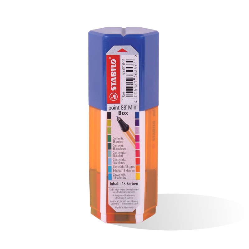 STABILO POINT 88 MINI BOX DE 18
