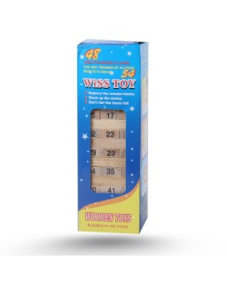 Jeu Battons 54 Pièces En Bois T1