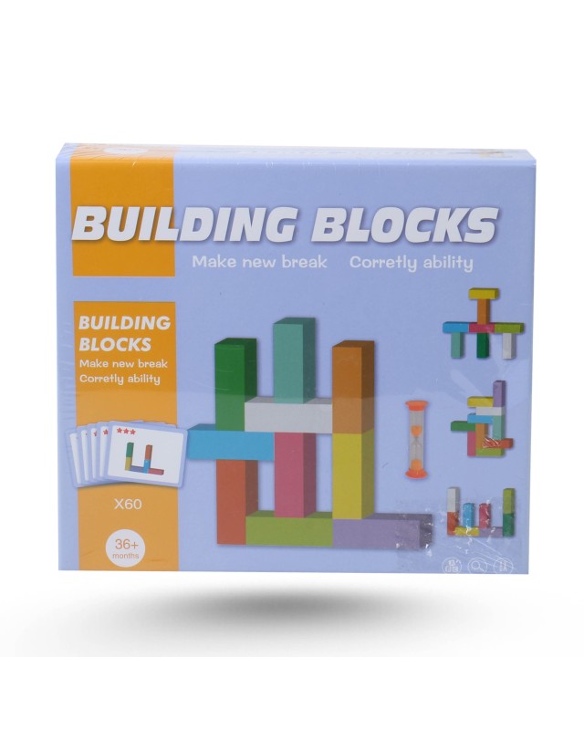 Building Blocks 60 Pièces +36 Months