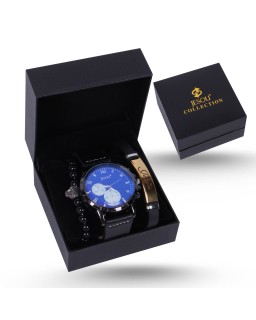 COFFRET MONTRE + 2 BRACELET JESOU TOP1735-1