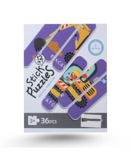 Puzzle Stick 12en1 - Cognition Du Véhicules