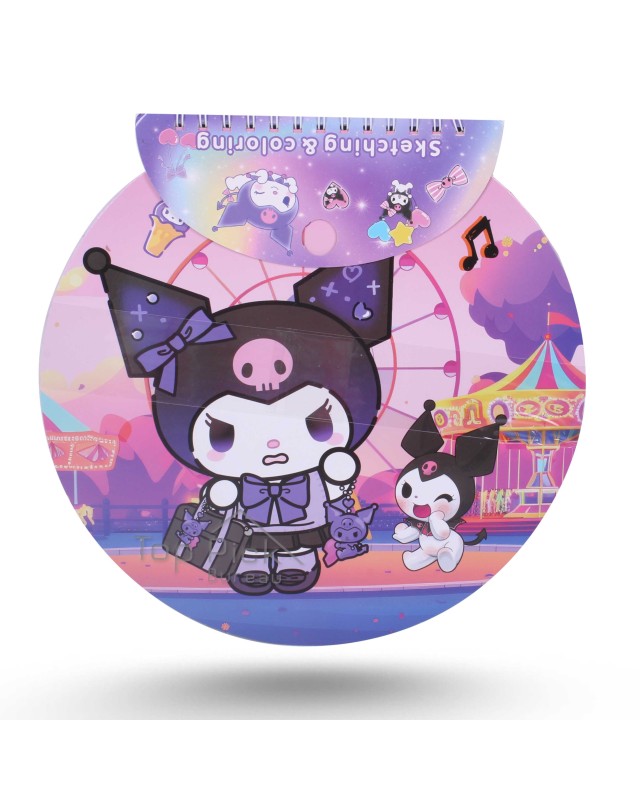 Livre De Coloriage Rond Disney - Kuromi