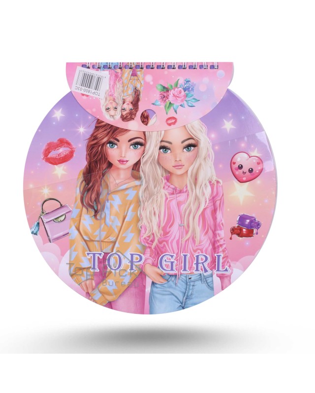 Livre De Coloriage Rond Disney - Top Girl