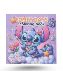 Livre De Coloriage - Comfy Days - Stitch