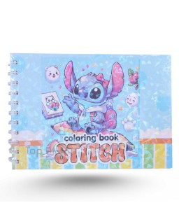 Livre De Coloriage Wiro Disney - Stitch Bleu