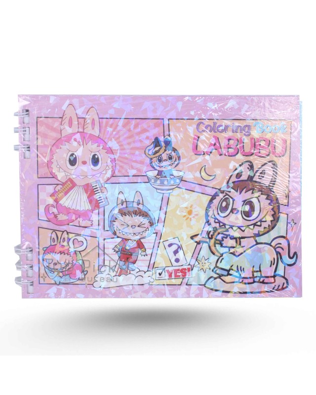 Livre De Coloriage Wiro Disney - Labubu Rose