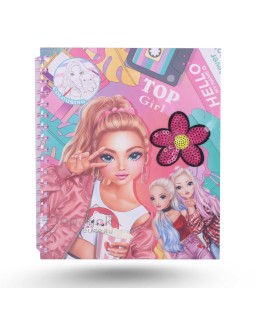 Livre De Coloriage - Top Girl