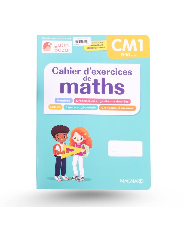 Lutin Bazar : Cahier D'Exercices Maths - CM1