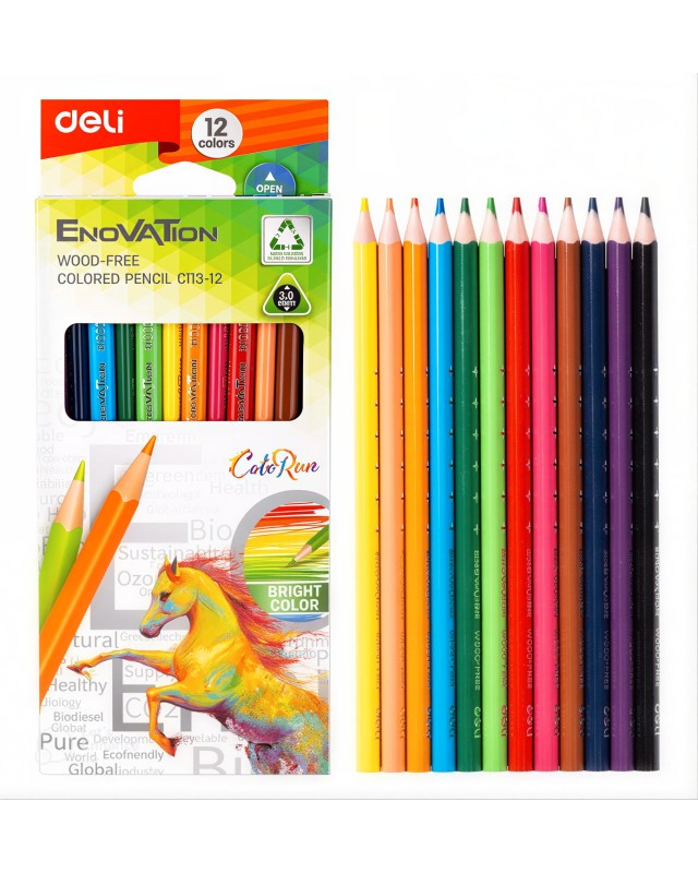 POCH DE 12/18 CRAYON COUL ENOVATION DELI