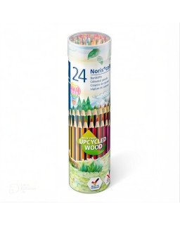 CRAYON COUL 24 BOITE METAL ROND STAEDTLER
