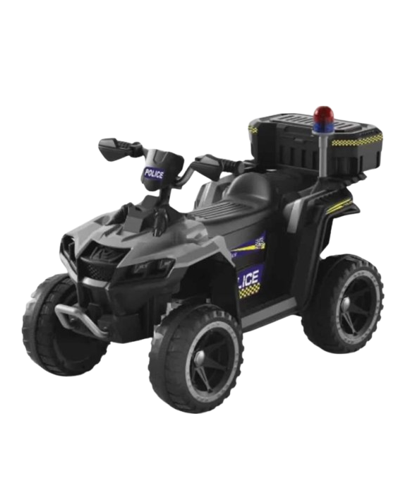 Kwad à Batterie - Police - Gris